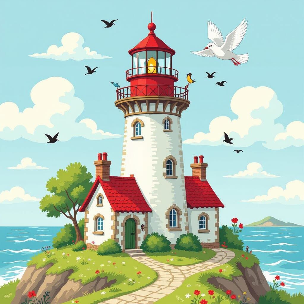 Magical Brambly Hedge Lighthouse