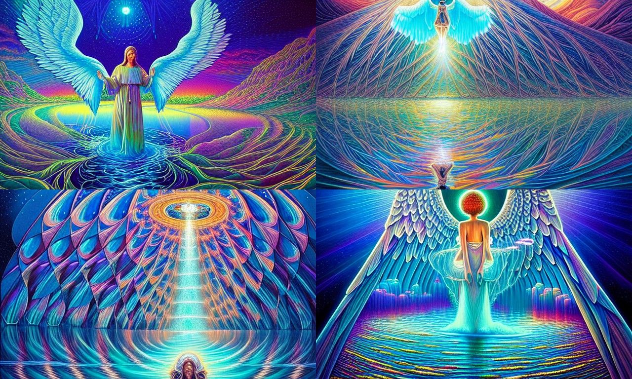 River of Life: Crystal Waters Flowing from the Throne