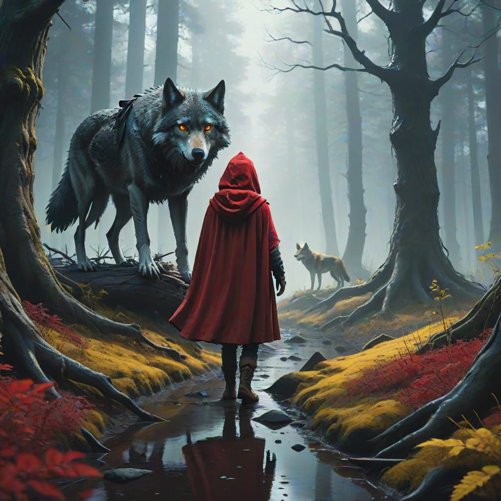 Mystical Forest Encounter: Little Red Riding Hood vs Big Bad...