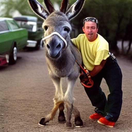 Donkey Cranking 90s Dance Move