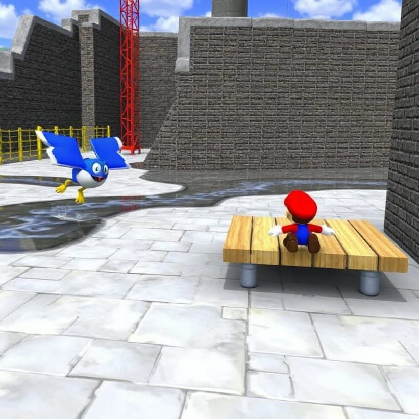 Super Mario 64, Wet Dry World