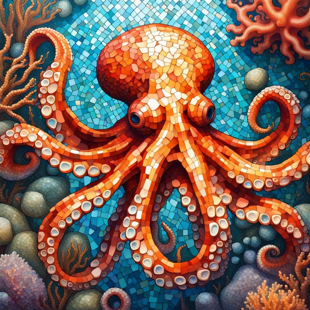 Mosaic Octopus