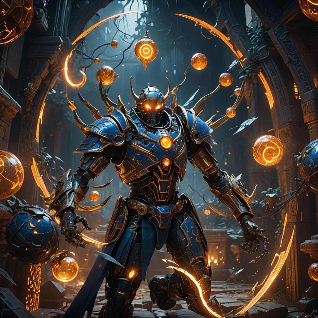 Mystical Jigsaw in Dark Fantasy Realm: Unreal Engine 5