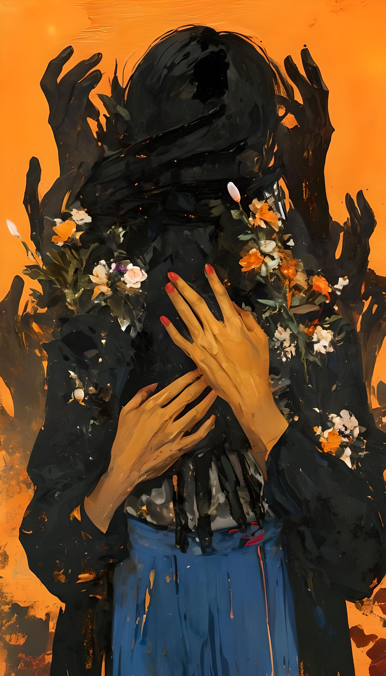 choked by thoughts, hunted by memories