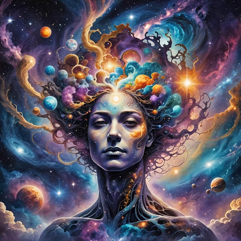 Universal Consciousness as Cosmic Stardust Brain