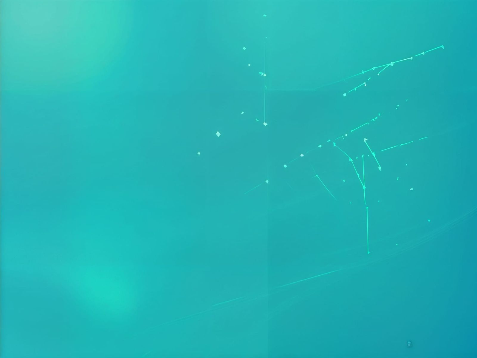 Minimalist Blue-Green Geometric Patterns: Surreal Conceptual...