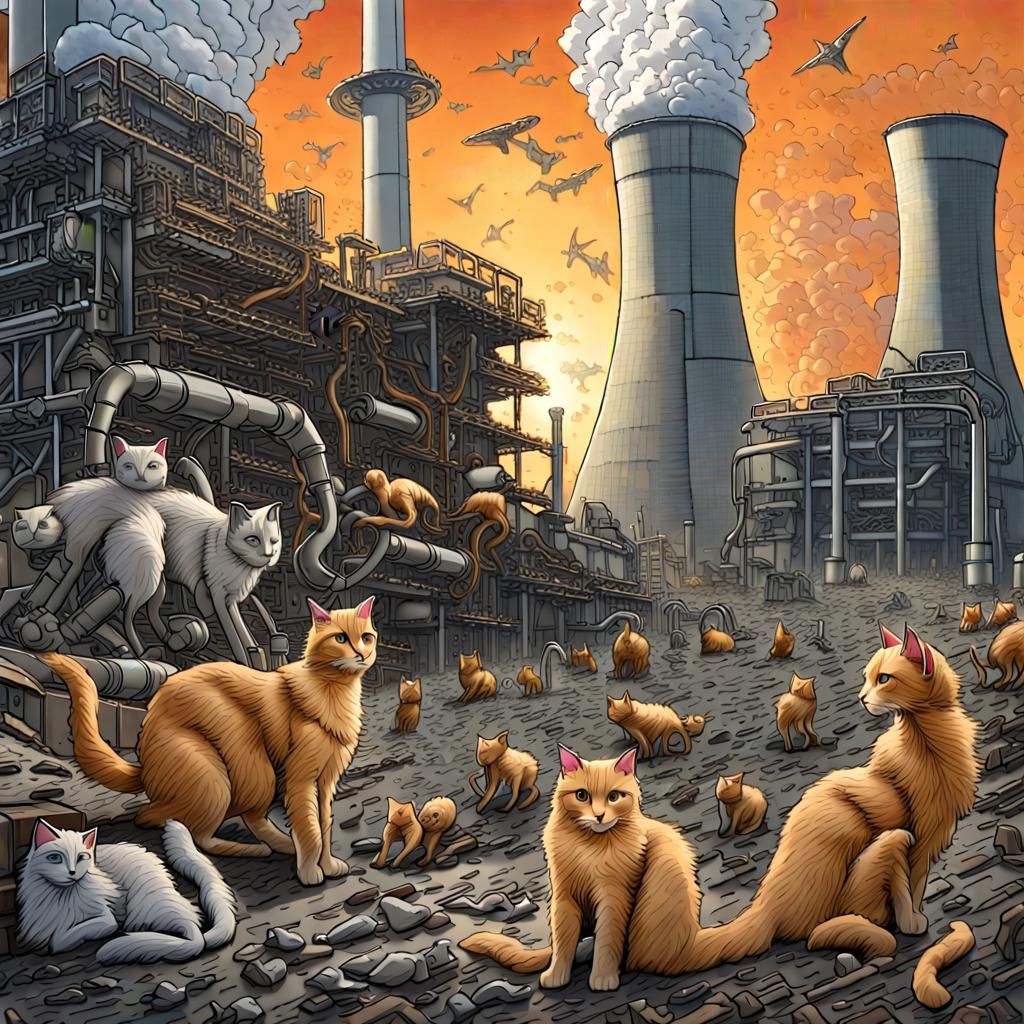Mutated Cats Emerge After Nuclear Meltdown