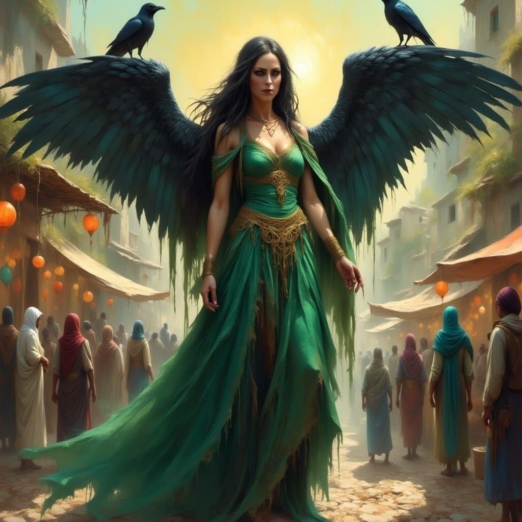 Morrigan, Celtic Goddess of War and Witchcraft