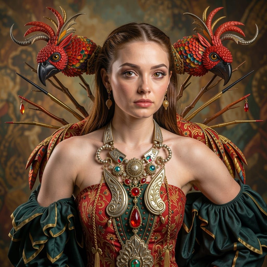 Spectacular Colorful Patterns in Hyperrealism Style