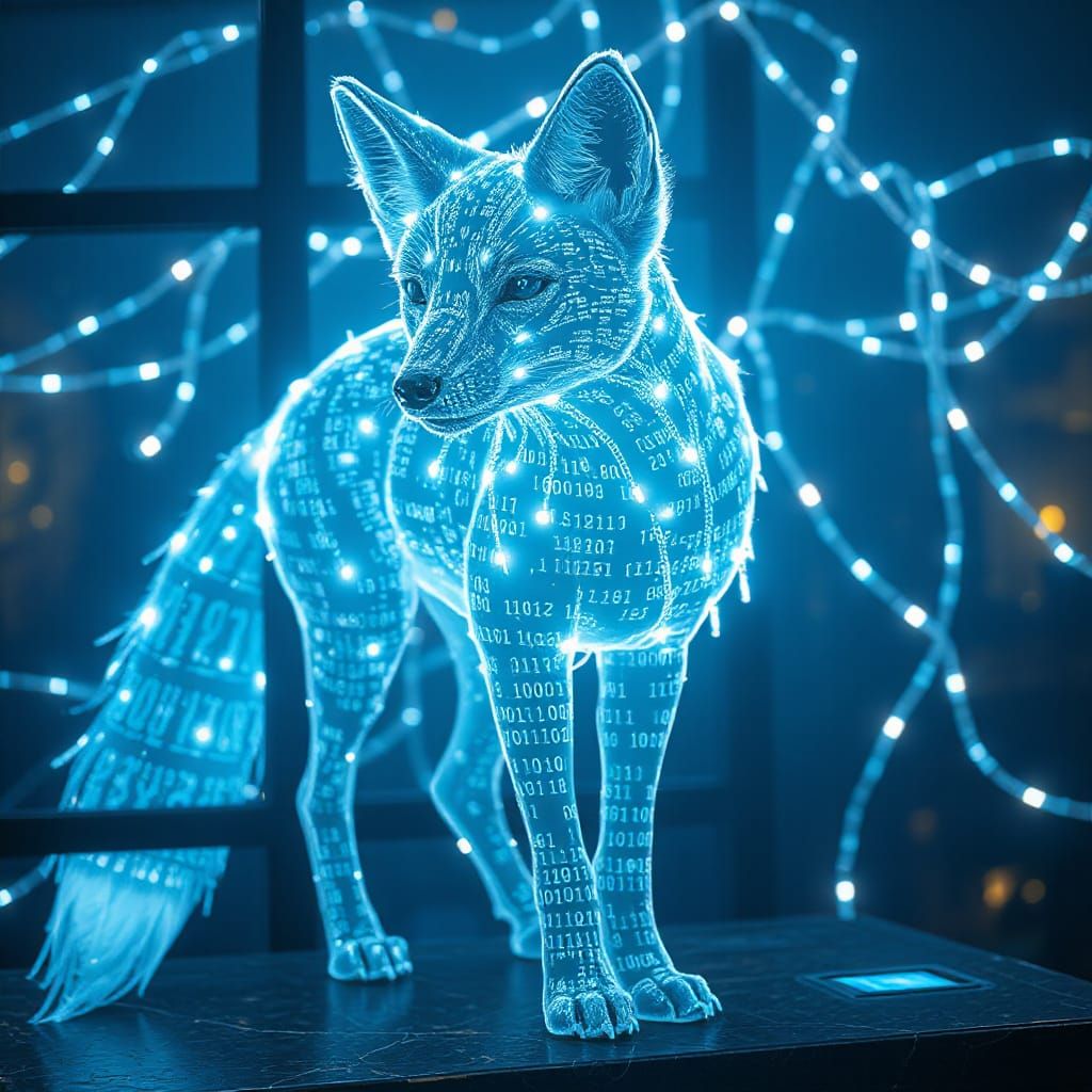 Digital Fox of Binary Code in Networked Realm