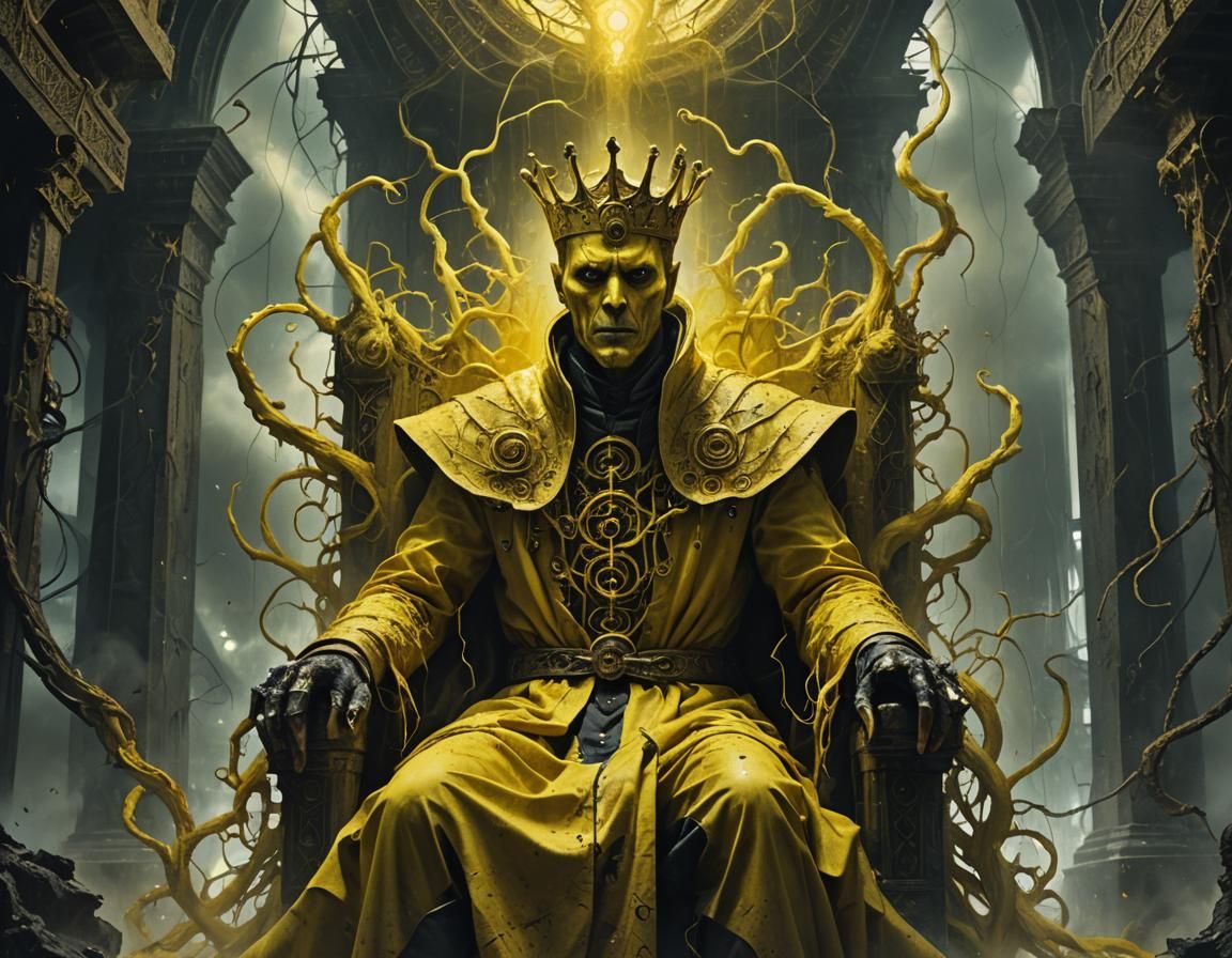 King in Yellow on Twisted Throne: Cosmic Horror