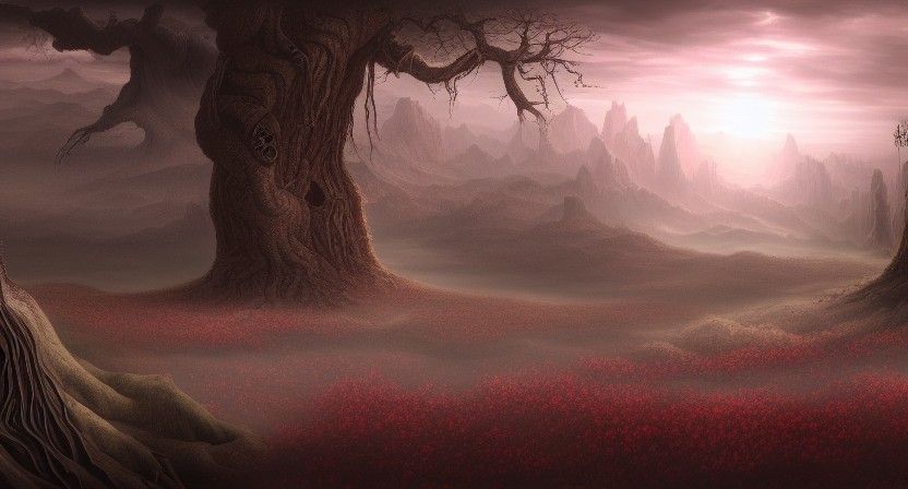 Life and Death: Detailed Matte Painting