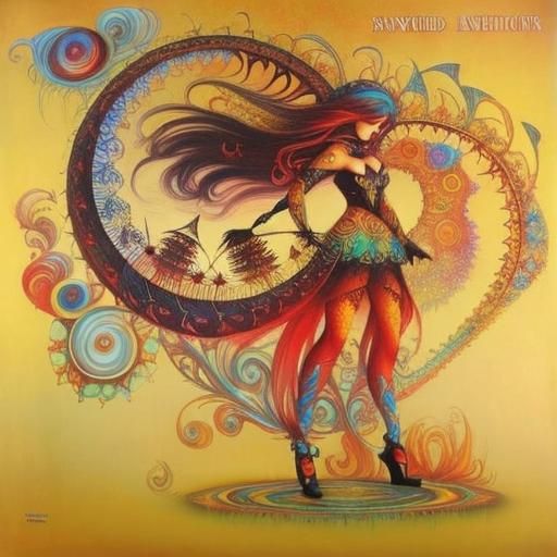 Psychedelic and Fantastical Dreamscape