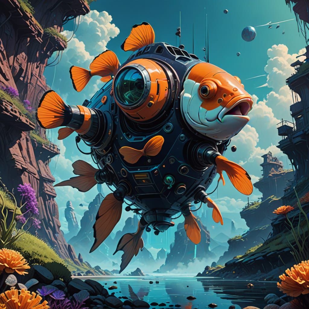 Dreamlike Oceanic Realm in Unreal Engine 5 Style