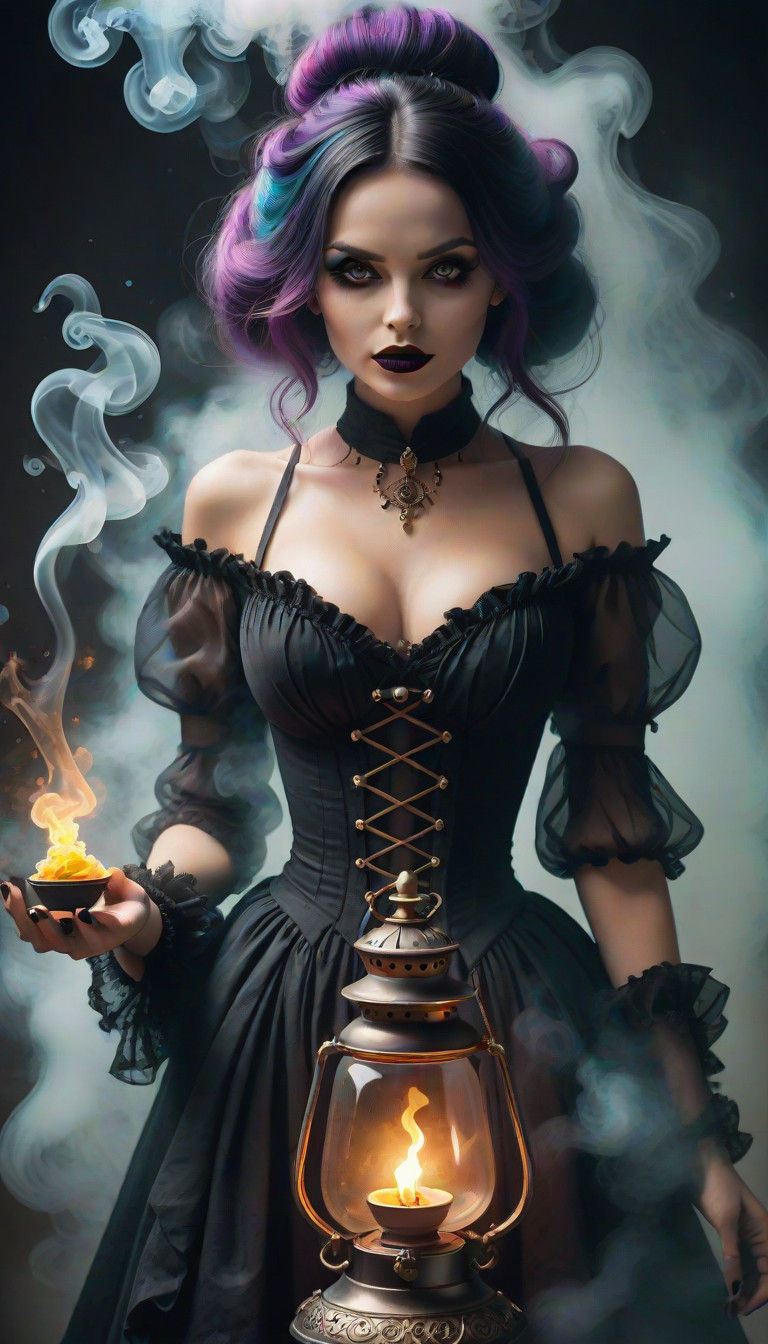 Beautiful Magical Gothic Eyes