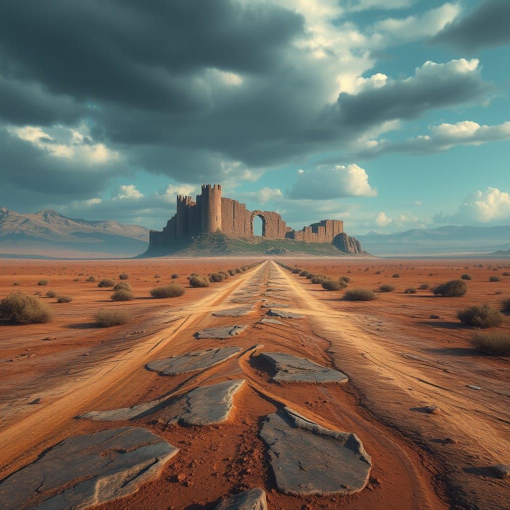 Abandoned Crossroads in a Forgotten Land