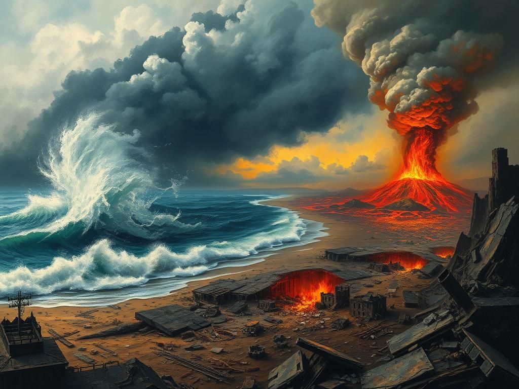Apocalyptic Landscape: Catastrophic Forces of Nature