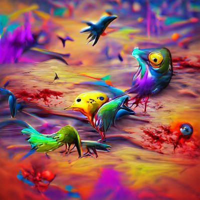 zombie birds