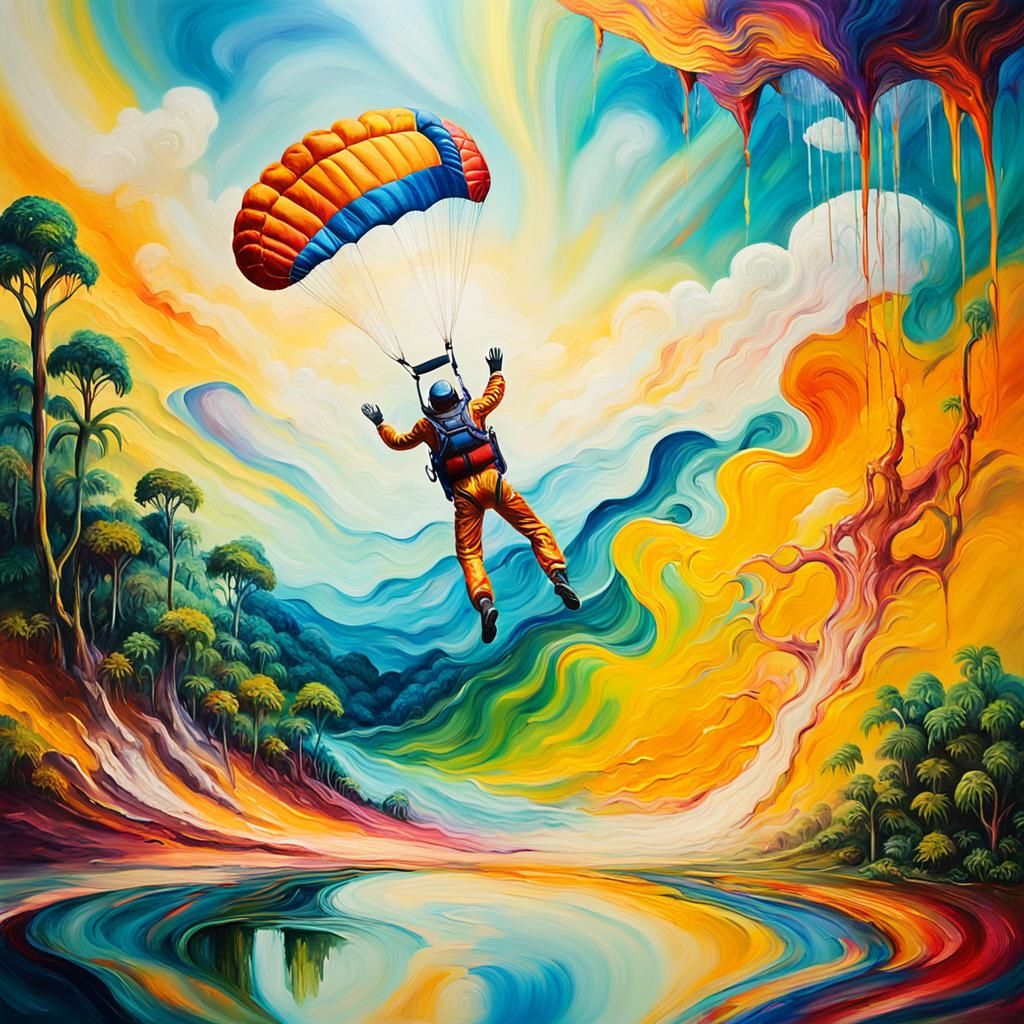 Skydiving in Psychedelica