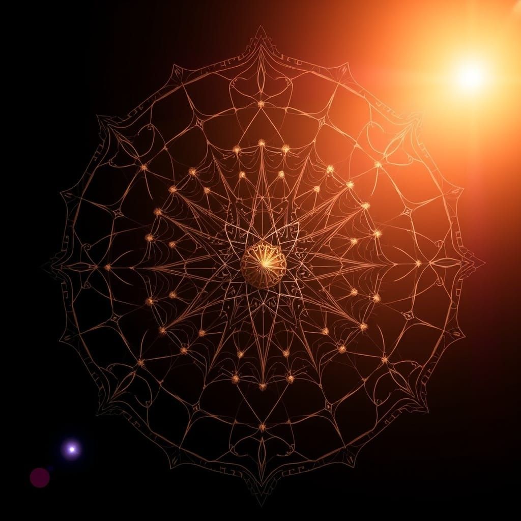 Cosmic Rabbit in Dreamlike Starlight