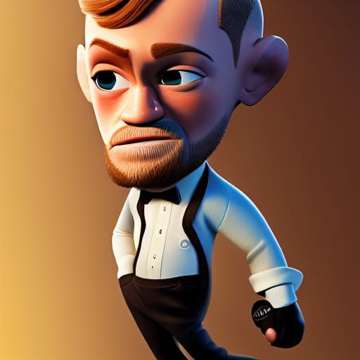 Conor McGregor as DreamWorks Animated Character