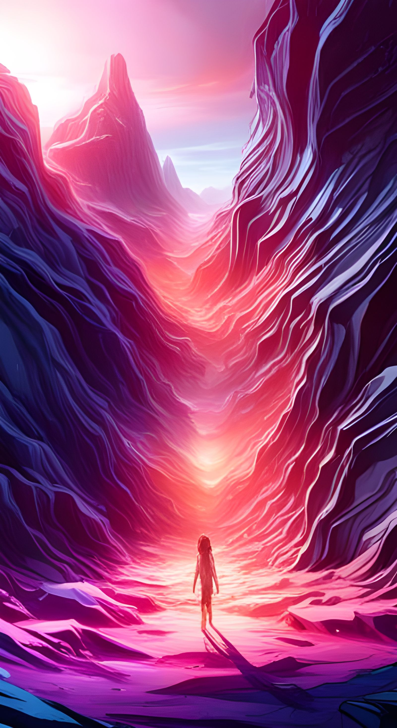 Cosmic Landscape in Unreal Engine Style