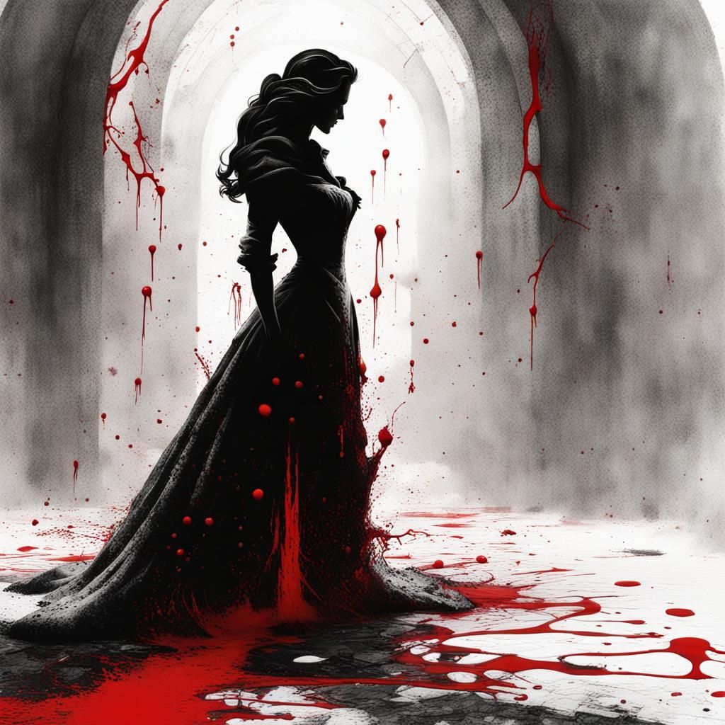 Beauty and the Beast Horror Art