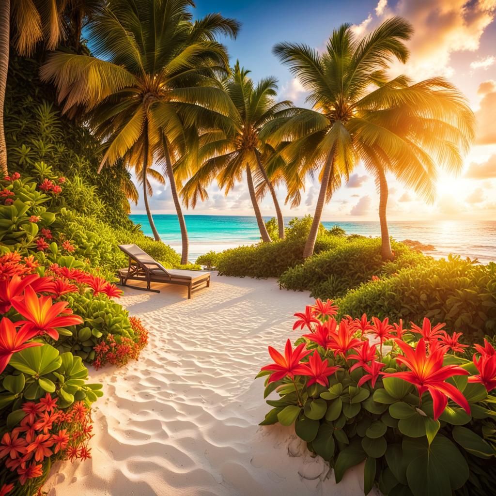 Time to relax in Paradise Island