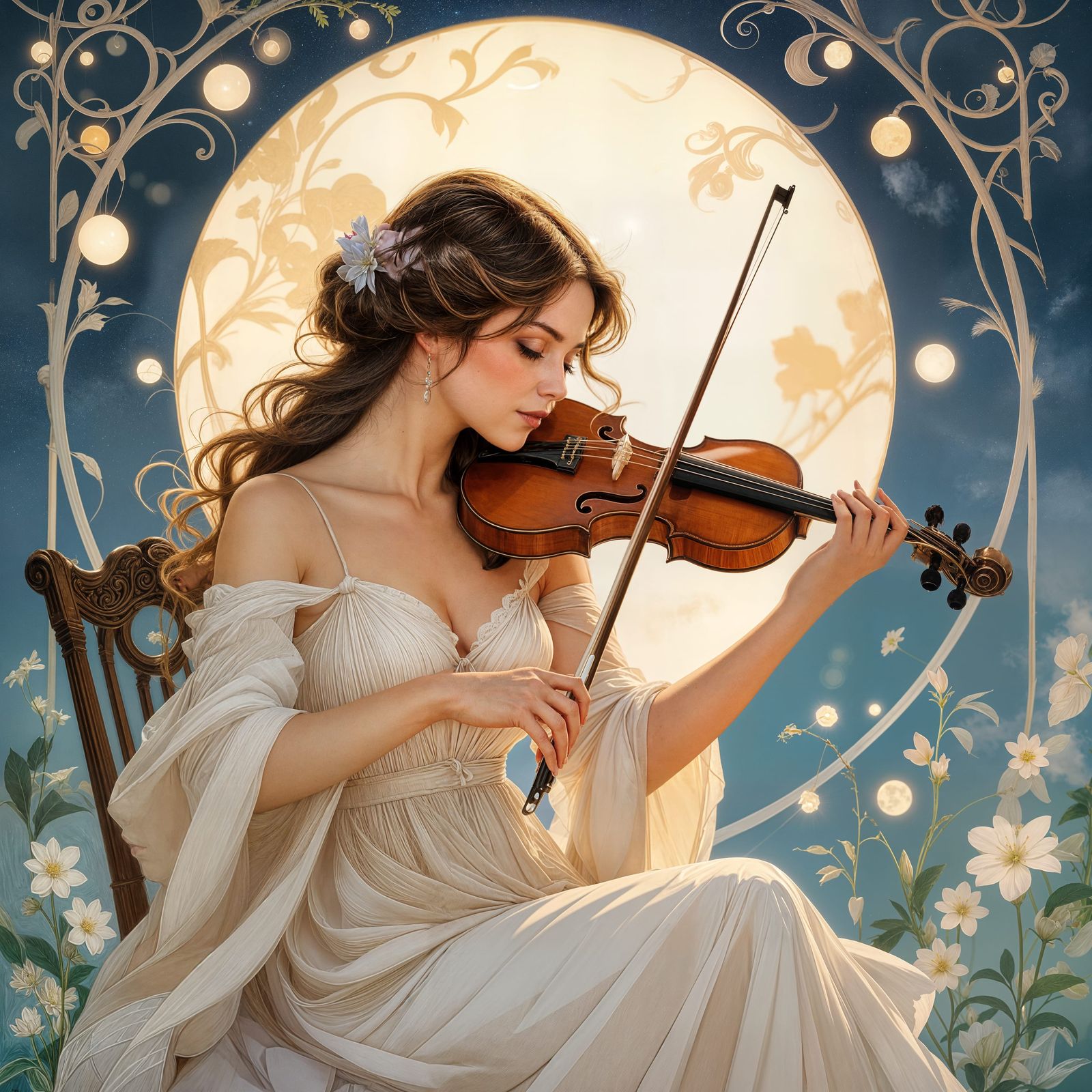 Ethereal Moonlit Symphony