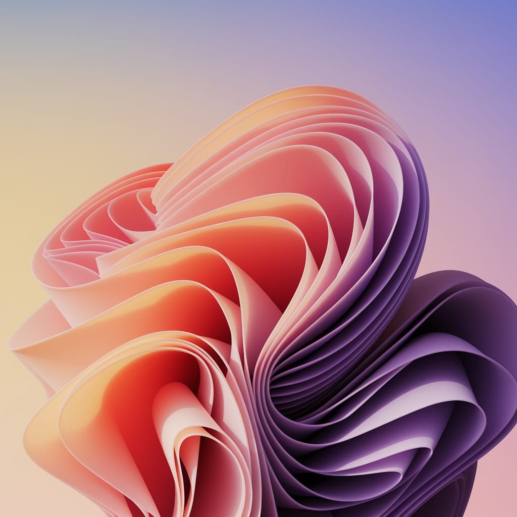 Ethereal Fractal Landscape