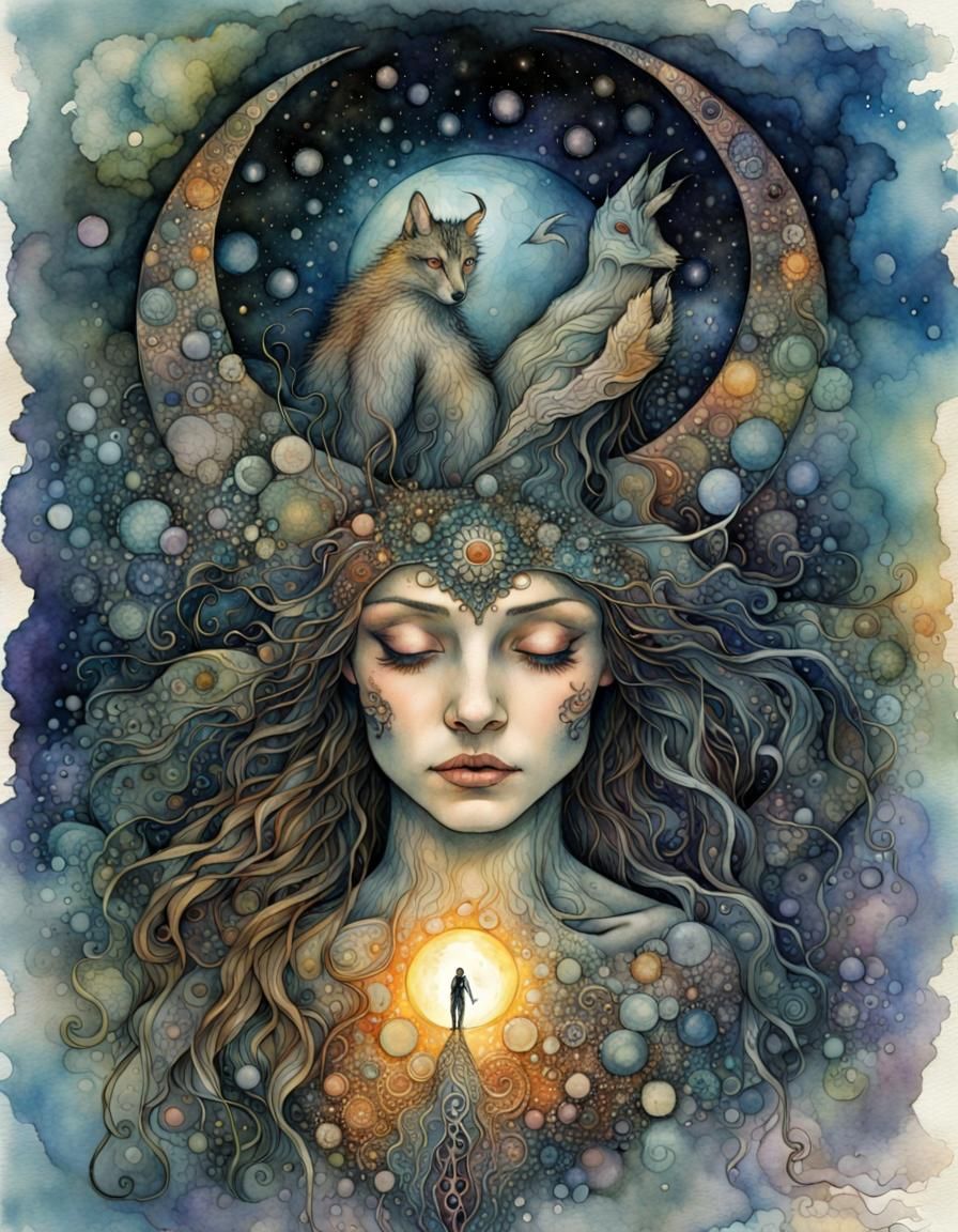 Nox: Protector of the Night, Watercolor Fairytale