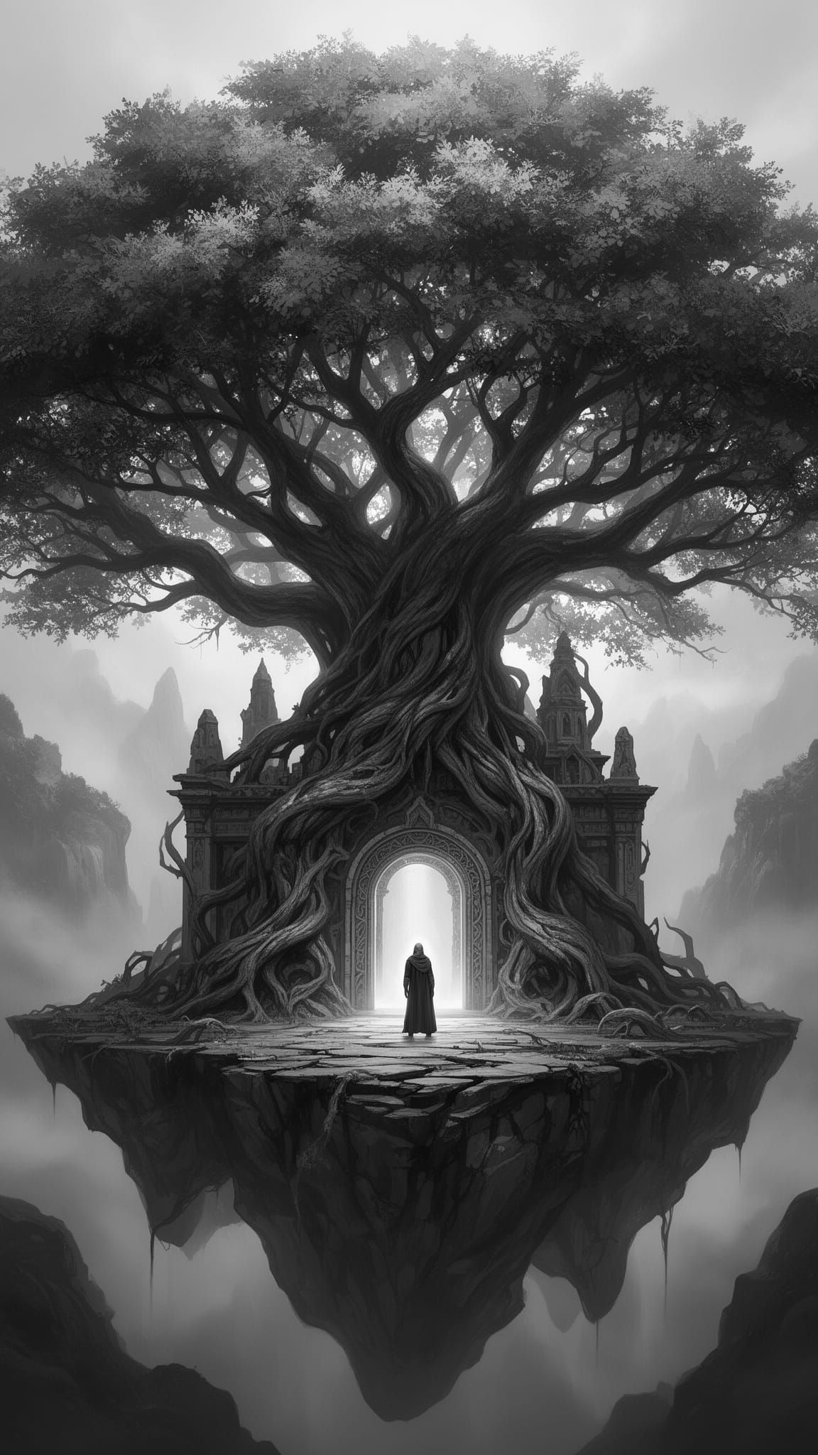 Ancient Tree Sanctuary on Floating Island