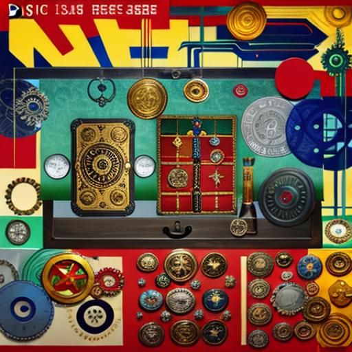 Mythical Metallic Rings, Coins and Medallions