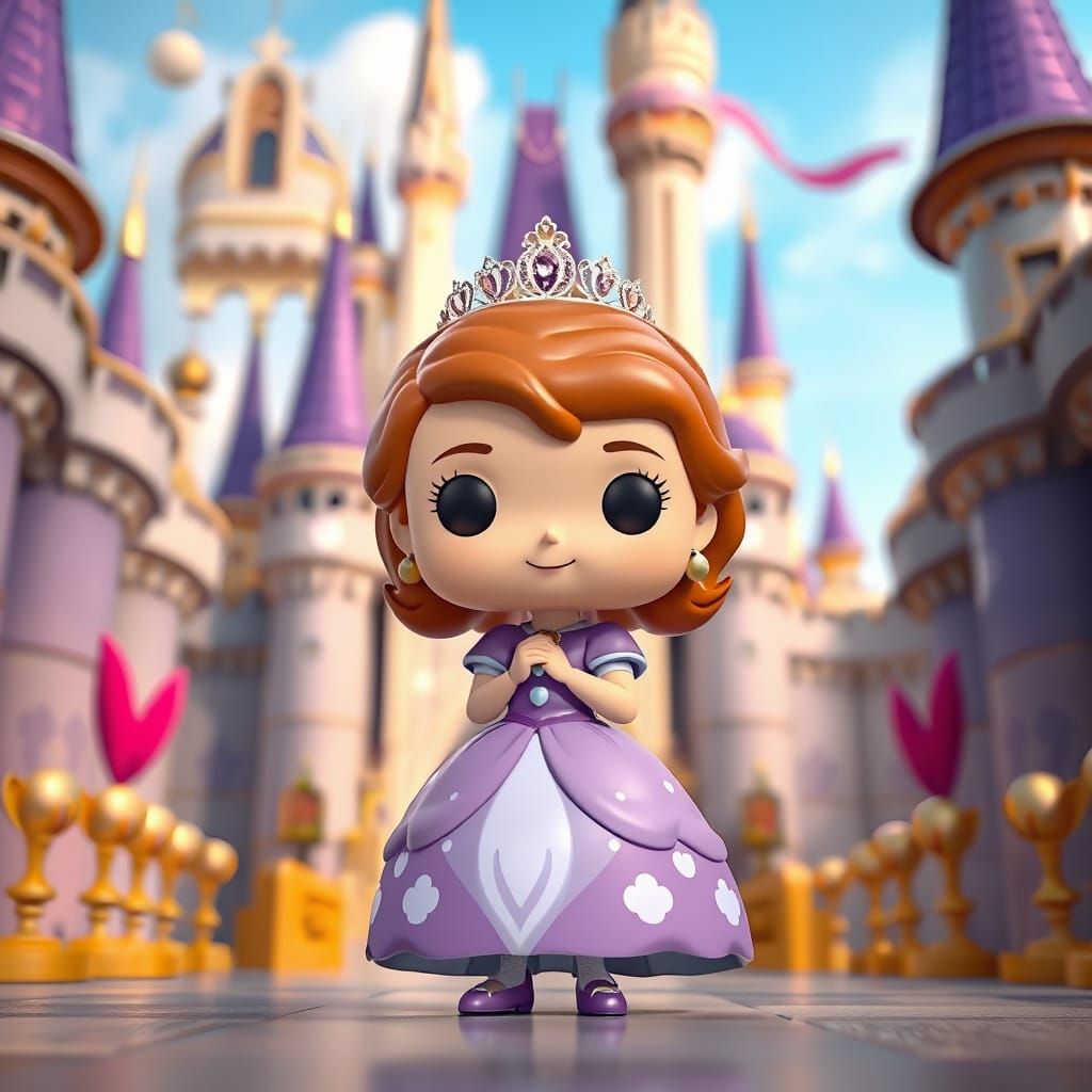 funko pop figure sofia the first disney