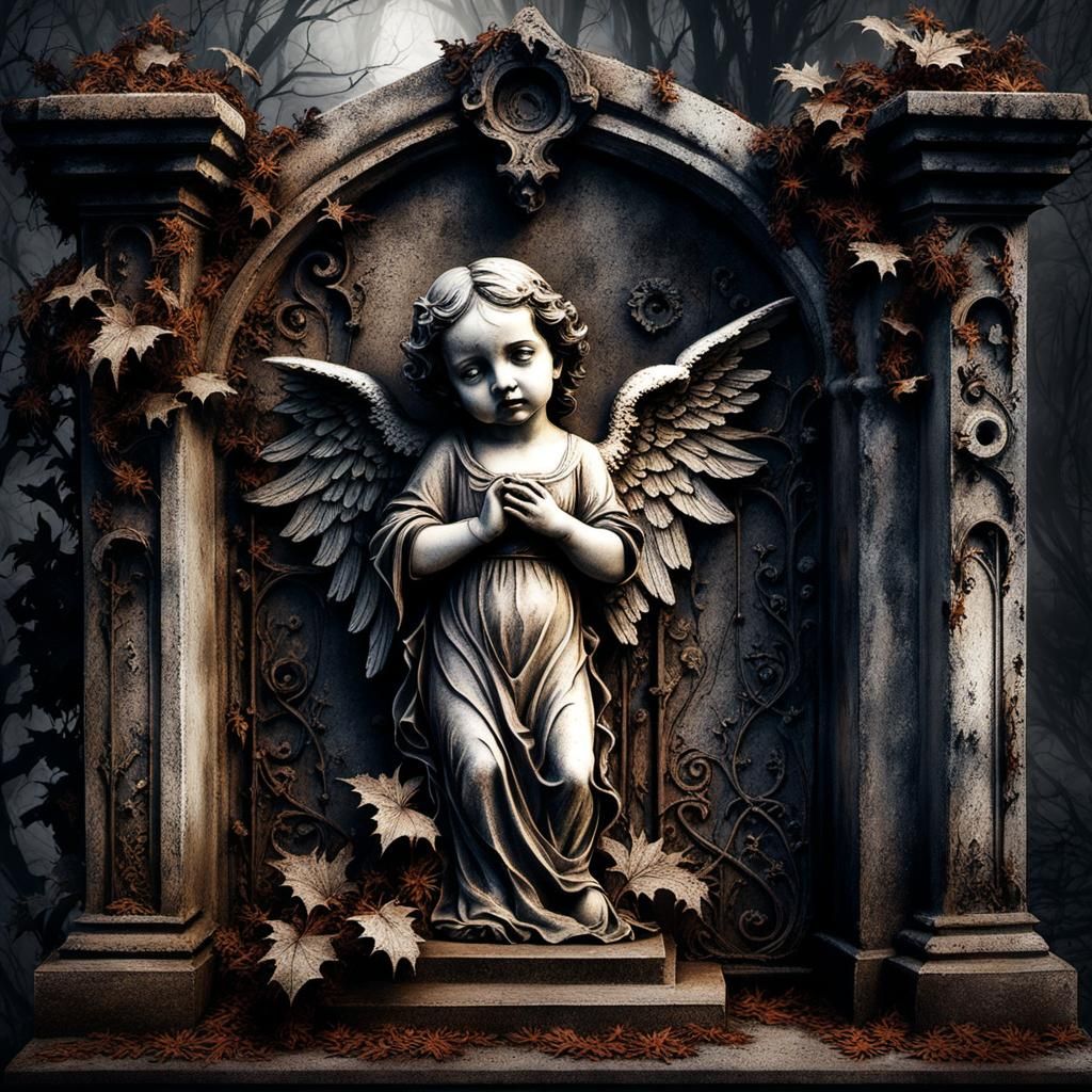 Gothic Baby Angel