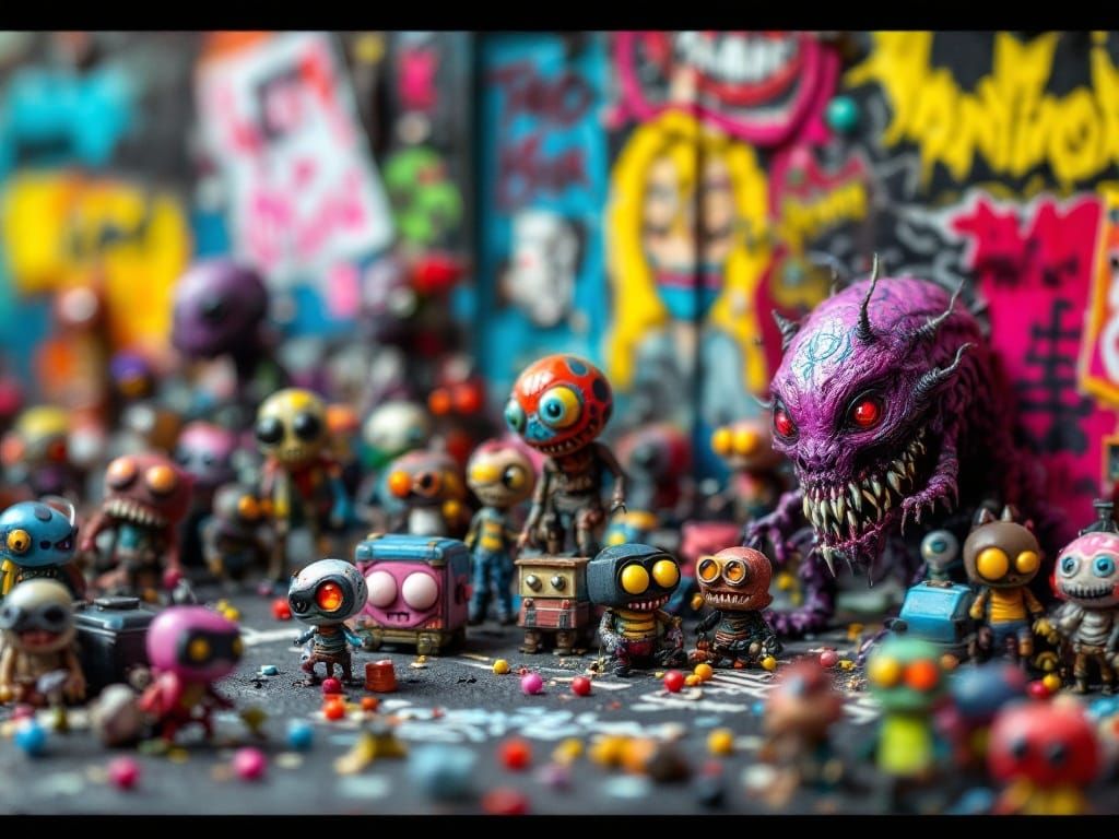 Miniature Mesonoxian City Suffering from Urban Angst and Osc...