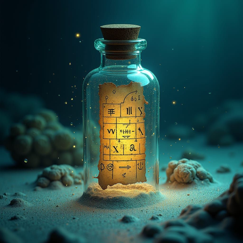 Enchanting Vial Reveals Cryptic Ancient Parchment