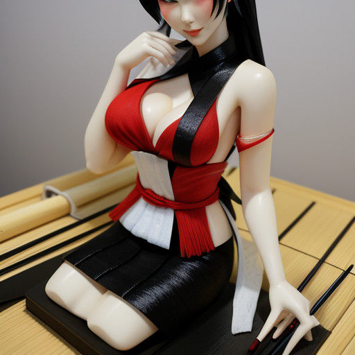 Sushi Model Beauty in Detail