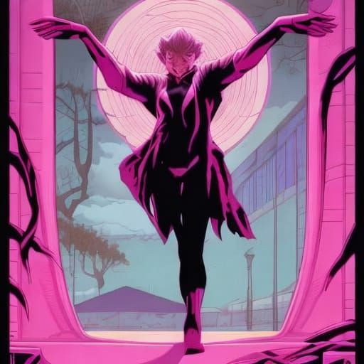 Evil Puppetmaster Mutant Pinocchio Comic Book Art