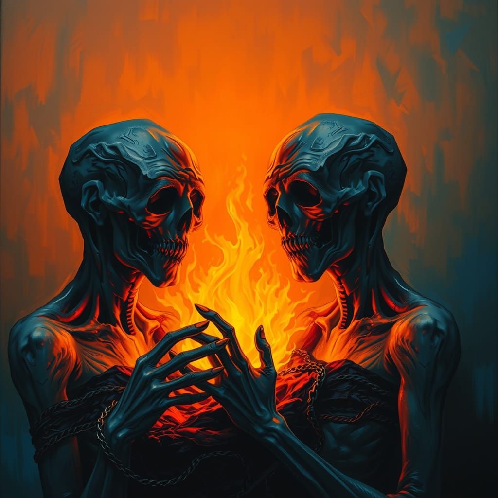 The Binding of the Twin Pyres