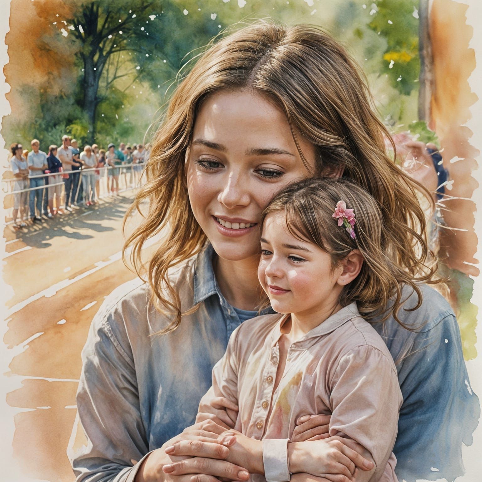 A Pretty Young Woman Radiates Pride