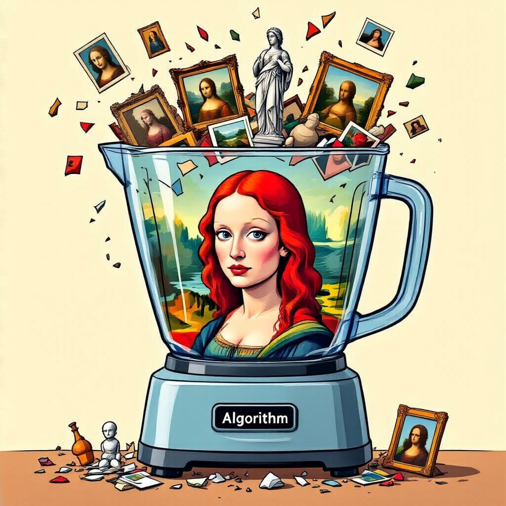 AI Algorithm Blender Creates Perfect Portrait