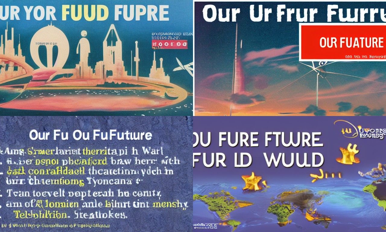 Futuristic Cityscape of Our Future World