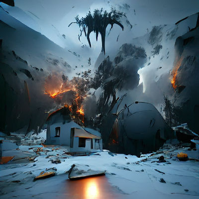 Apocalyptic City Ruins in Unreal Engine