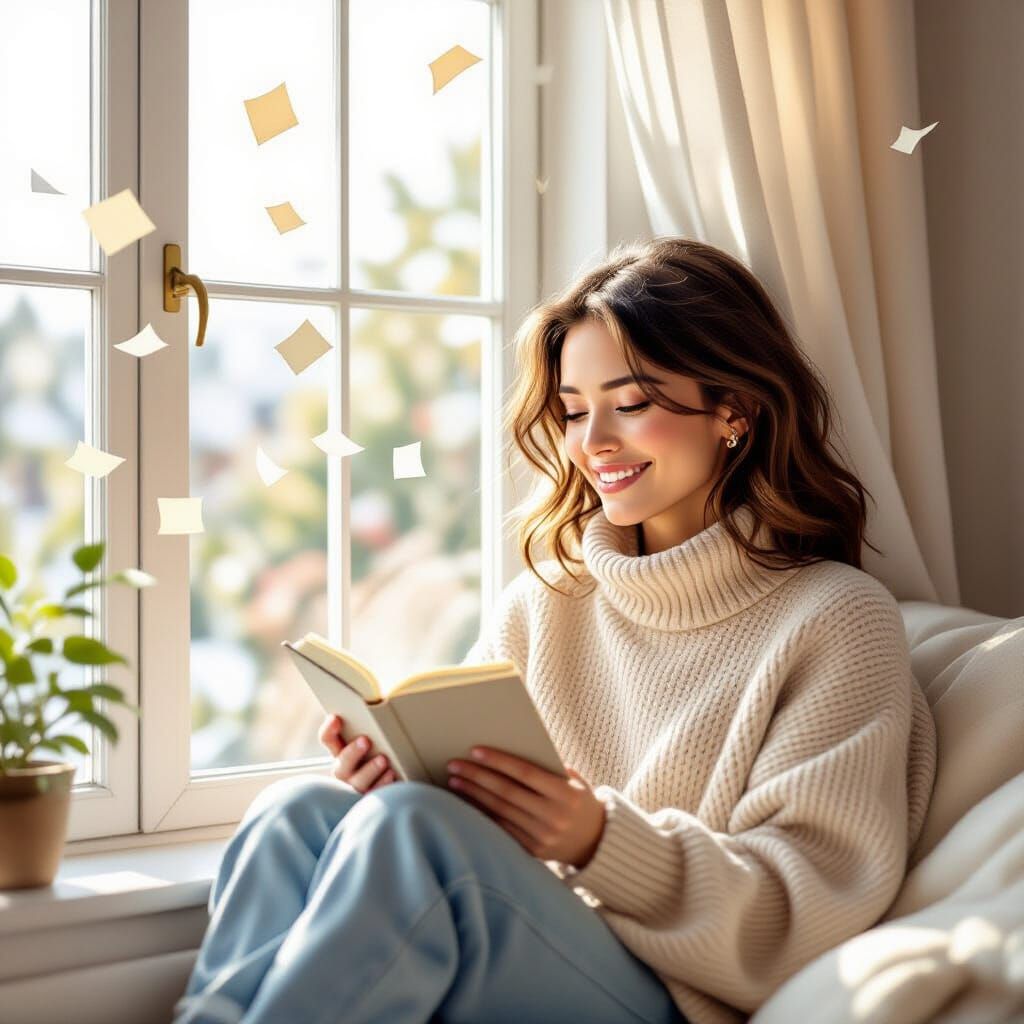 Peaceful Journaling: Thoughts Released in Watercolor Style