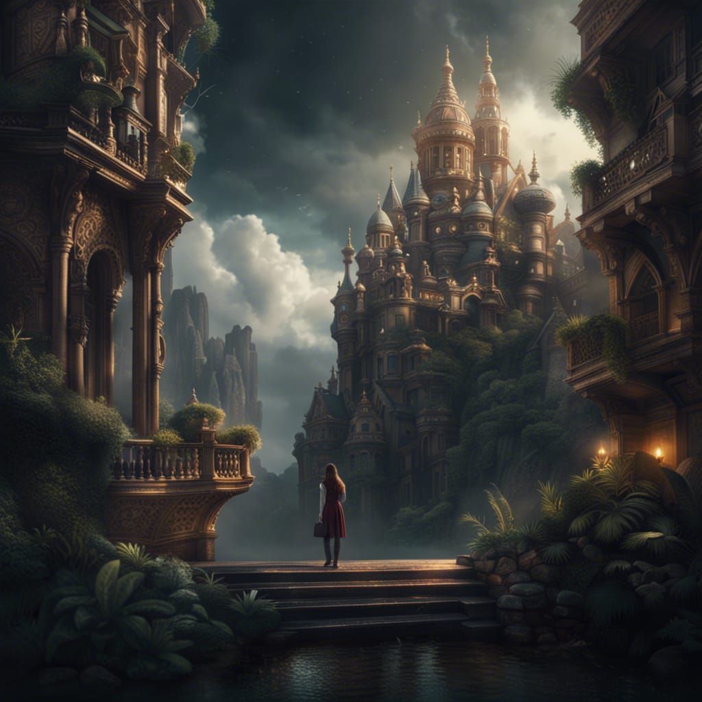 Evocative Digital Painting of Longing and Absence