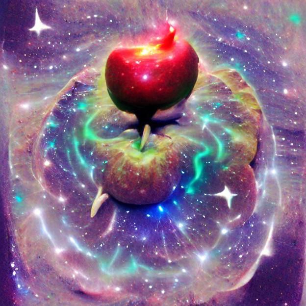 Cosmic Apple of Life: A Vibrant Universe