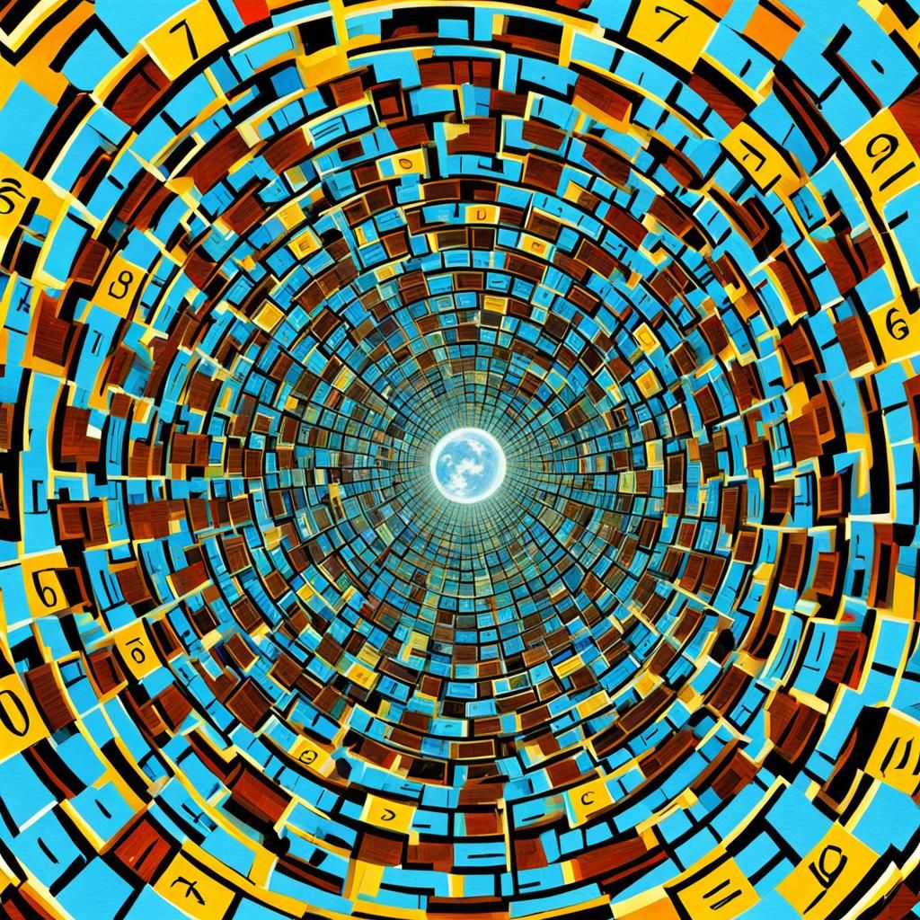 Cubist Optical Illusion: The Illusion of Time