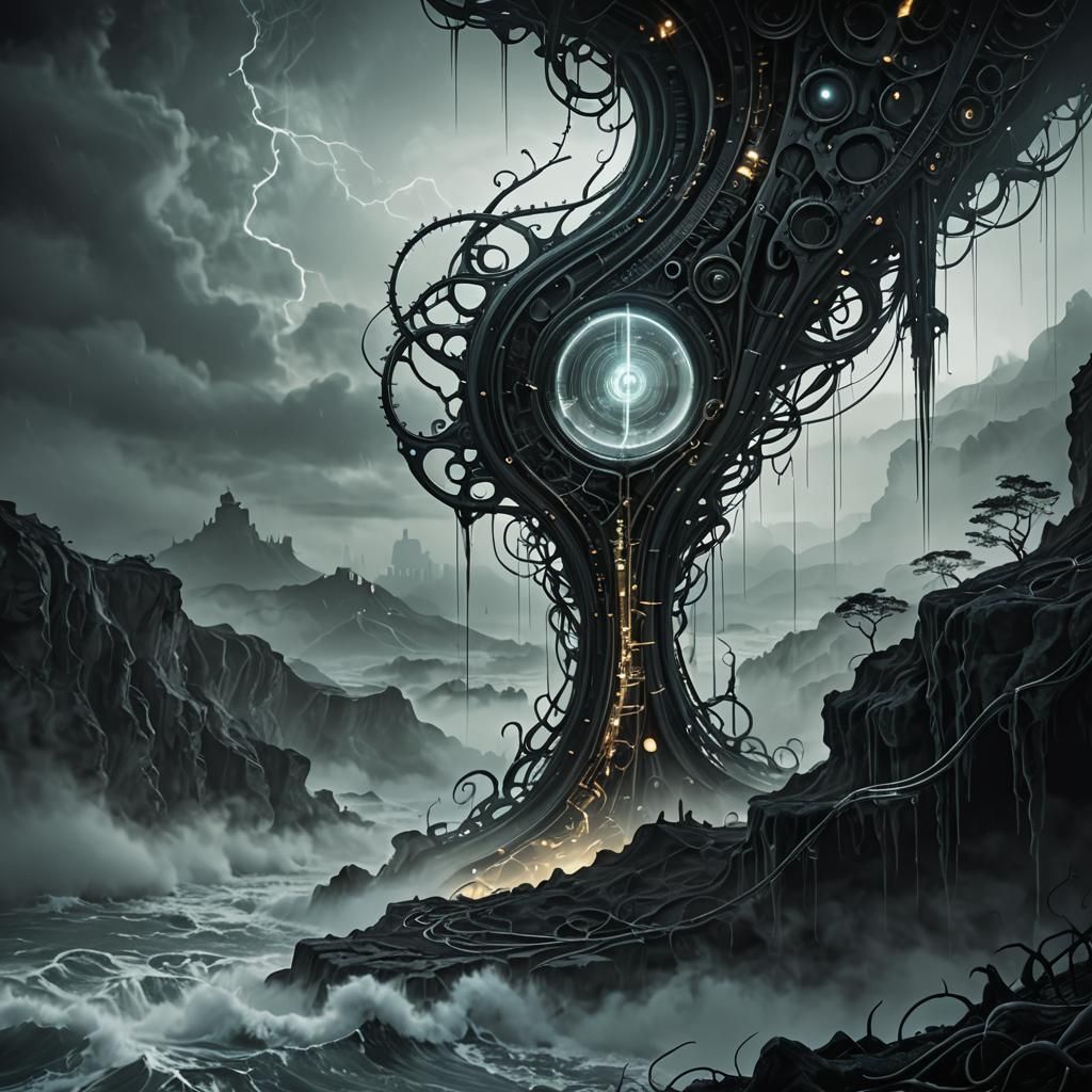 Ethereal Letter in Dark Fantasy World