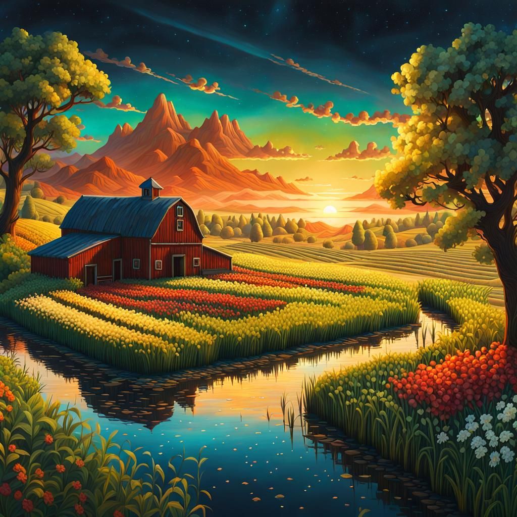 Idyllic farm life IV